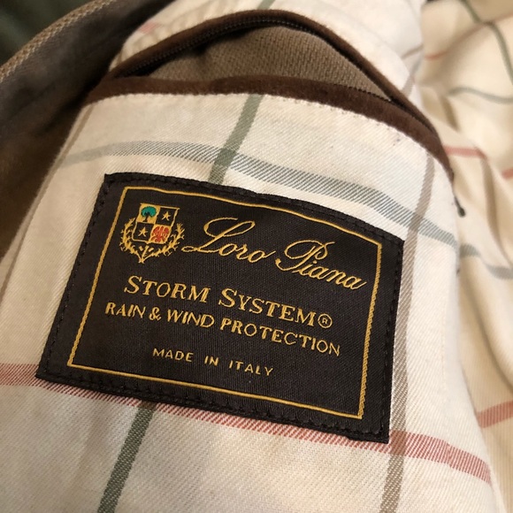 Loro Piana vest size xxl tan khaki duck vest heavy lined - Picture 4 of 16